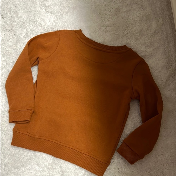Hello Fall Kids Pumpkin Truck Sweatshirt - Orange - Picture 4 of 4